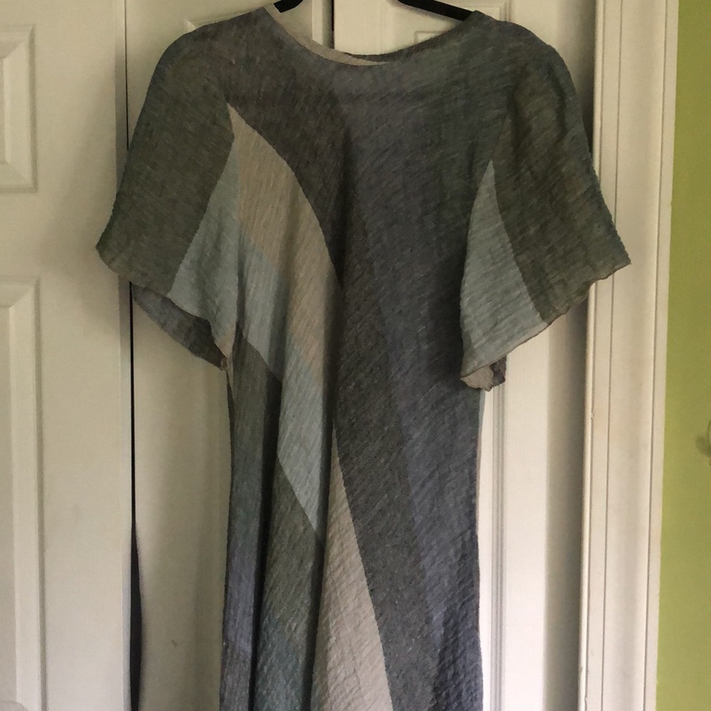 Gorgeous Italian Handmade Linen MASTRO MODA Dress NWT